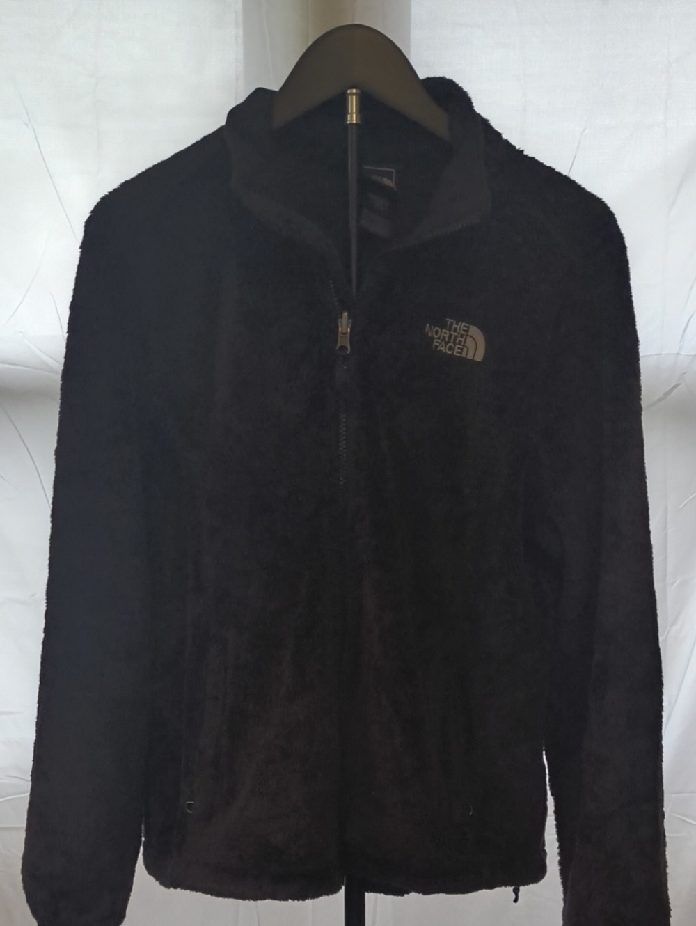 The North Face Black Teddy Fleece Jacket - Full Zip